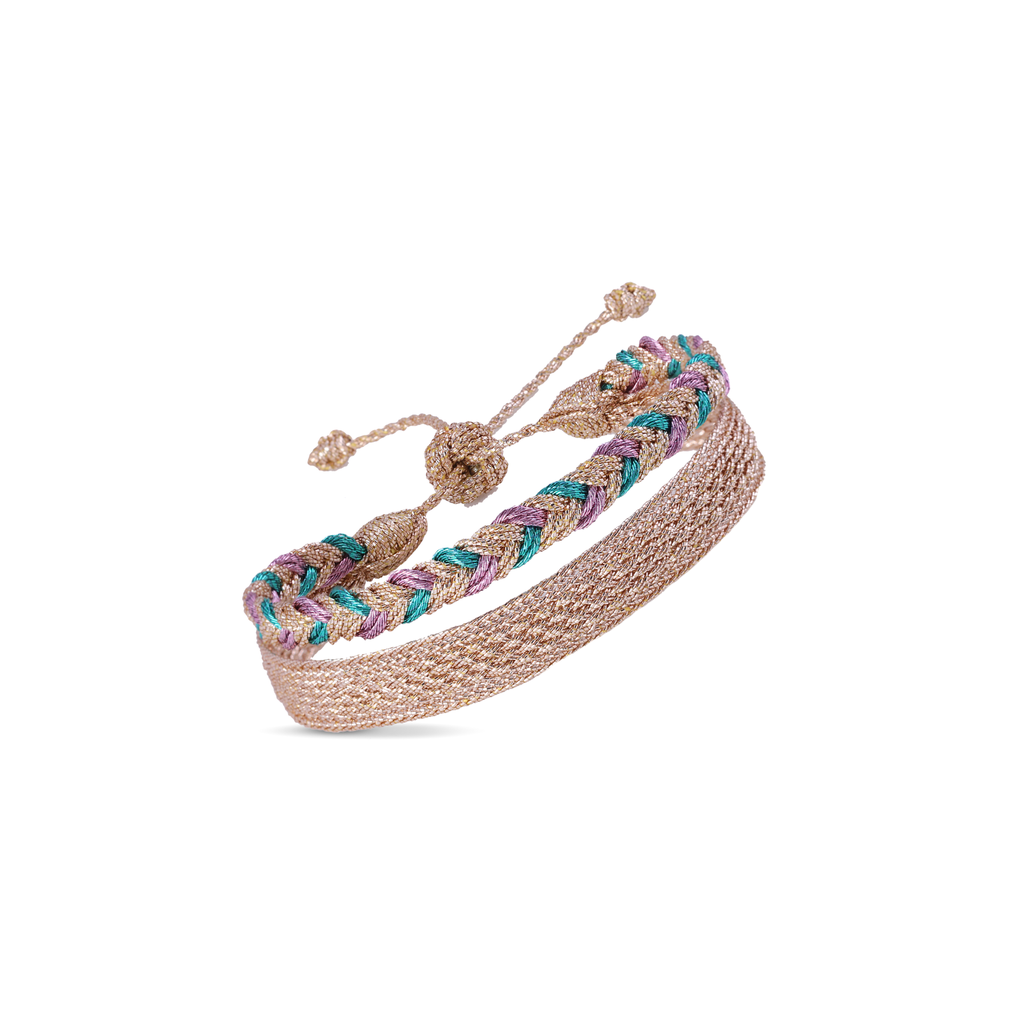 BRACELET EDEN - TISSÉ SUR FIL D’OR