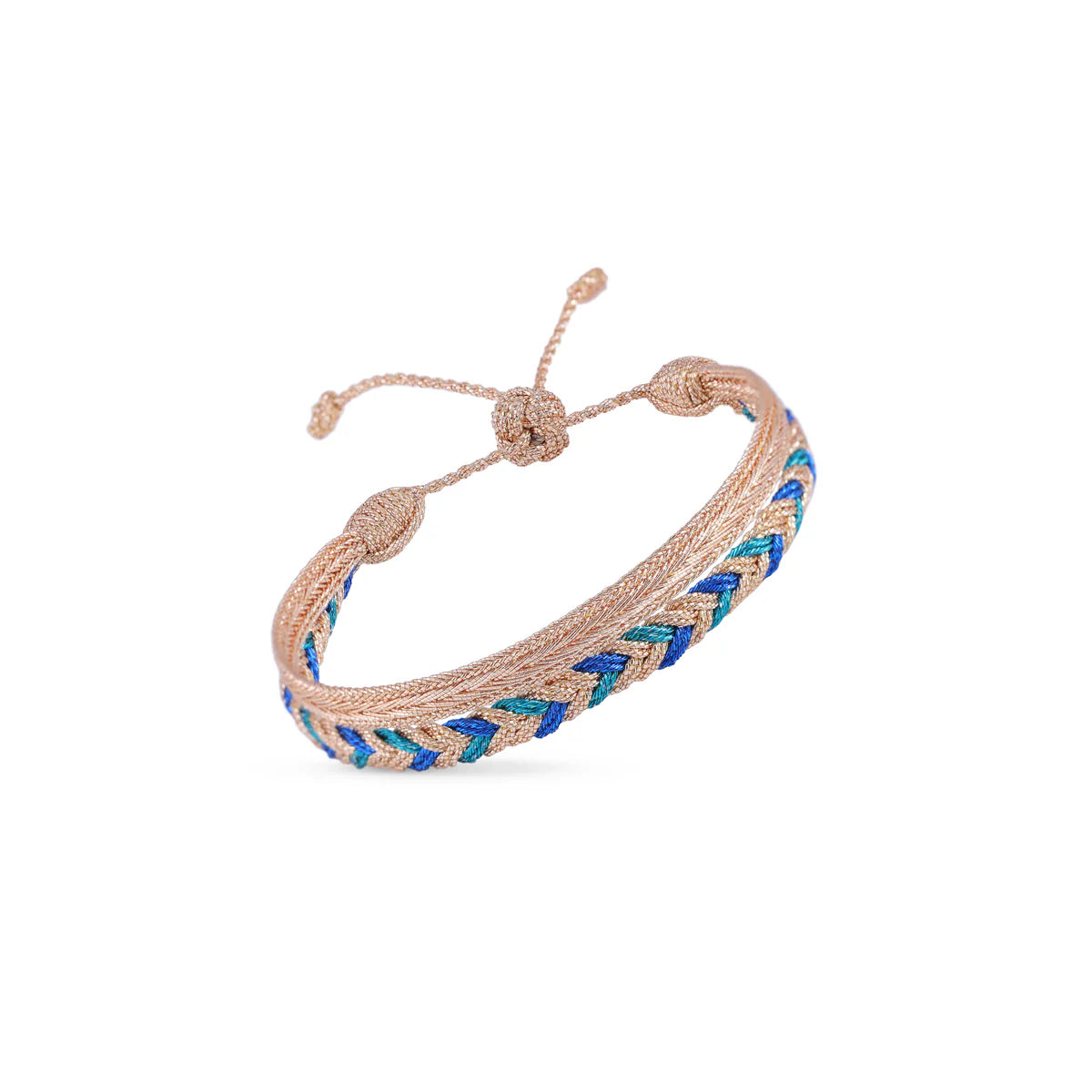 BRACELET PRISCILLA- TISSÉ SUR FIL D’OR