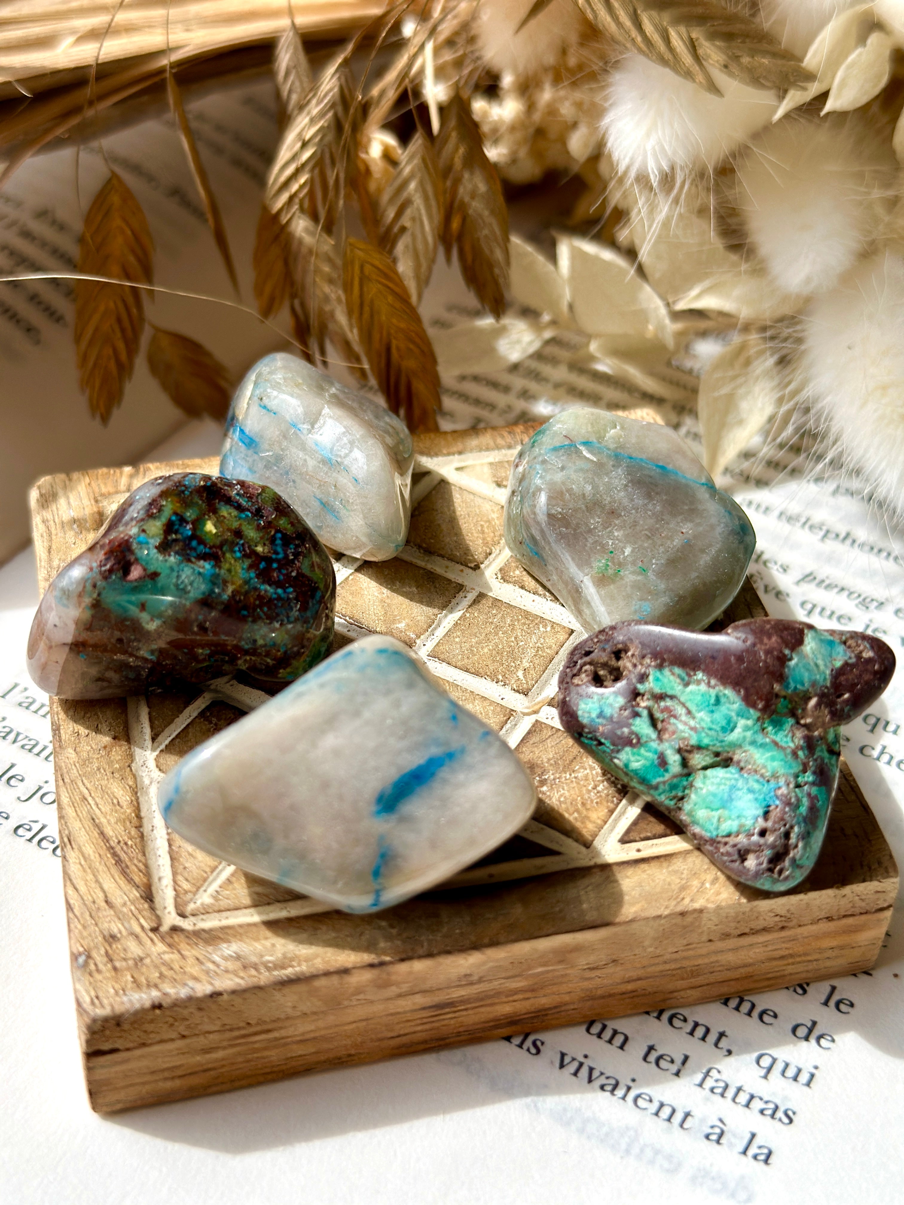 CHRYSOCOLLE REPUBLIQUE DE NAMIBIE