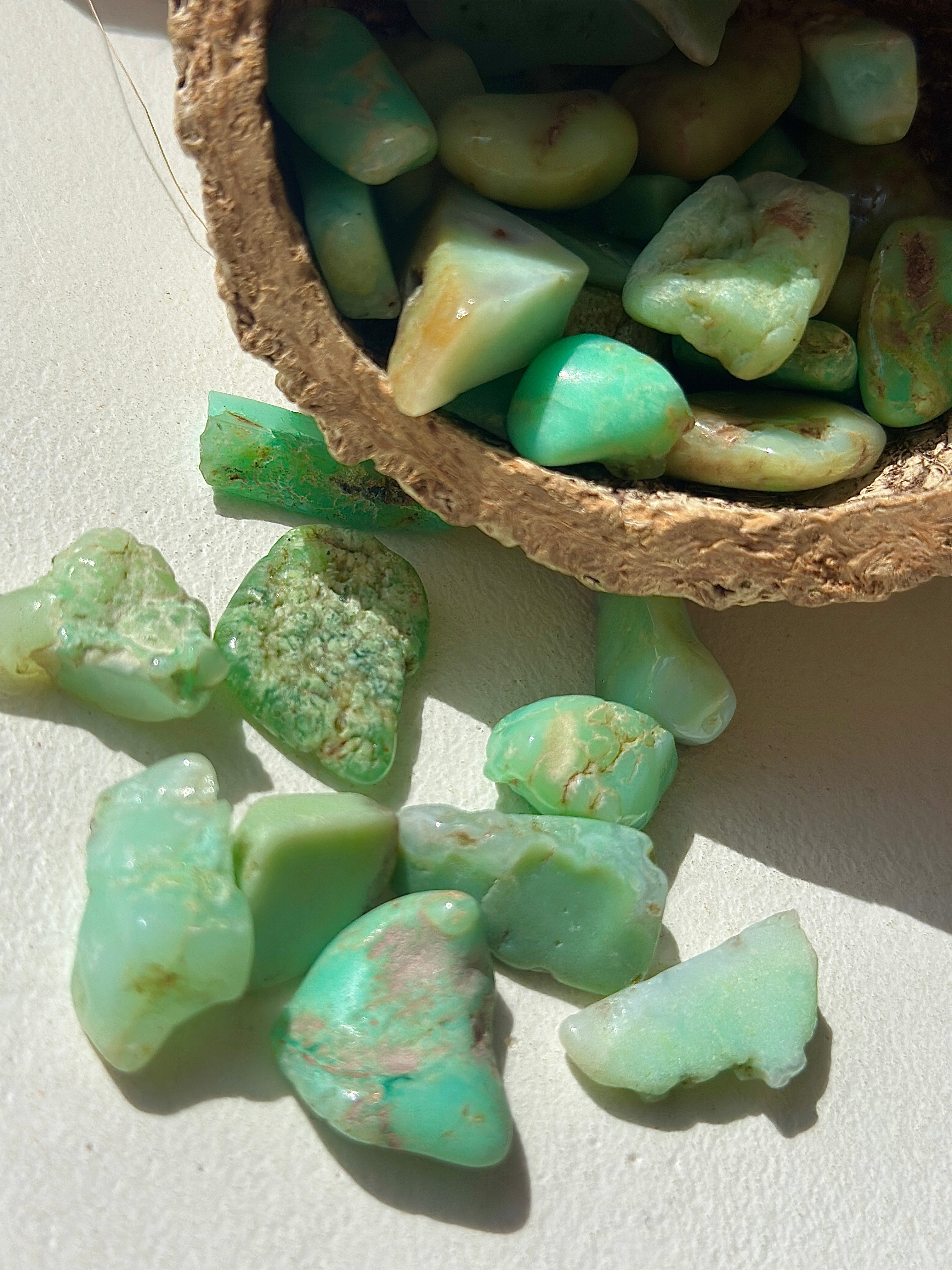 CHRYSOPRASE D'AUSTRALIE