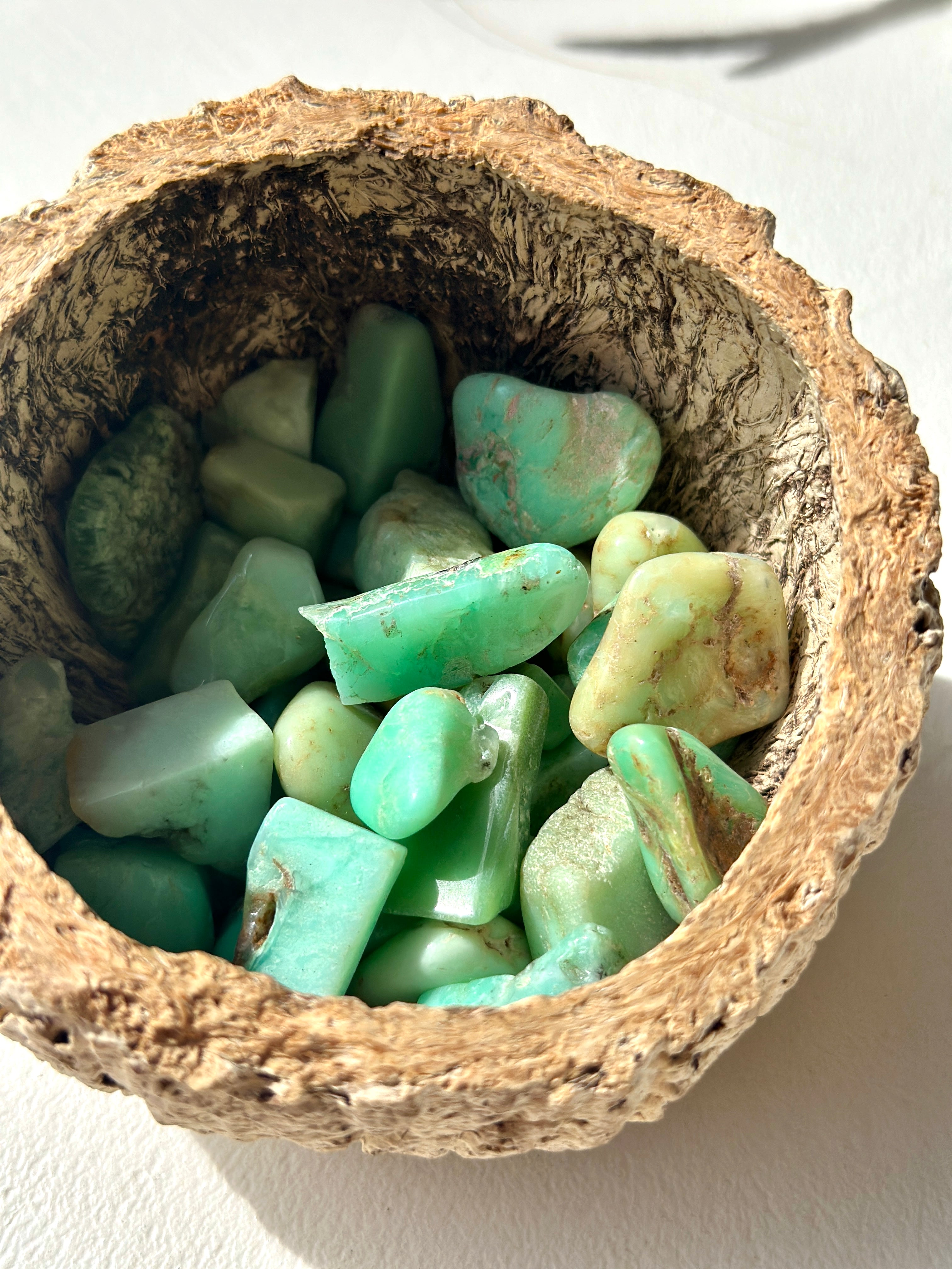 CHRYSOPRASE D'AUSTRALIE