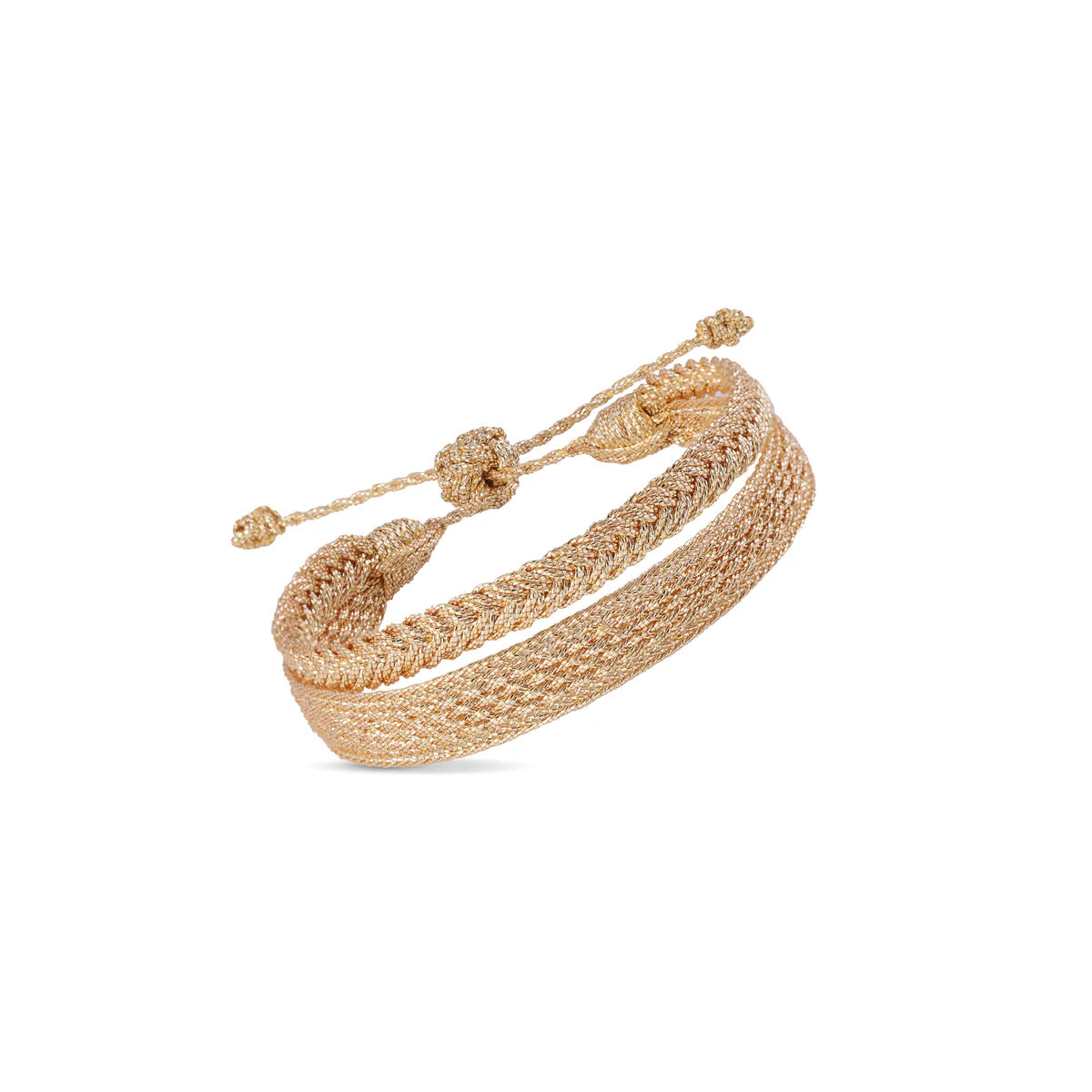 BRACELET MELANIE - TISSÉ FIL D’OR