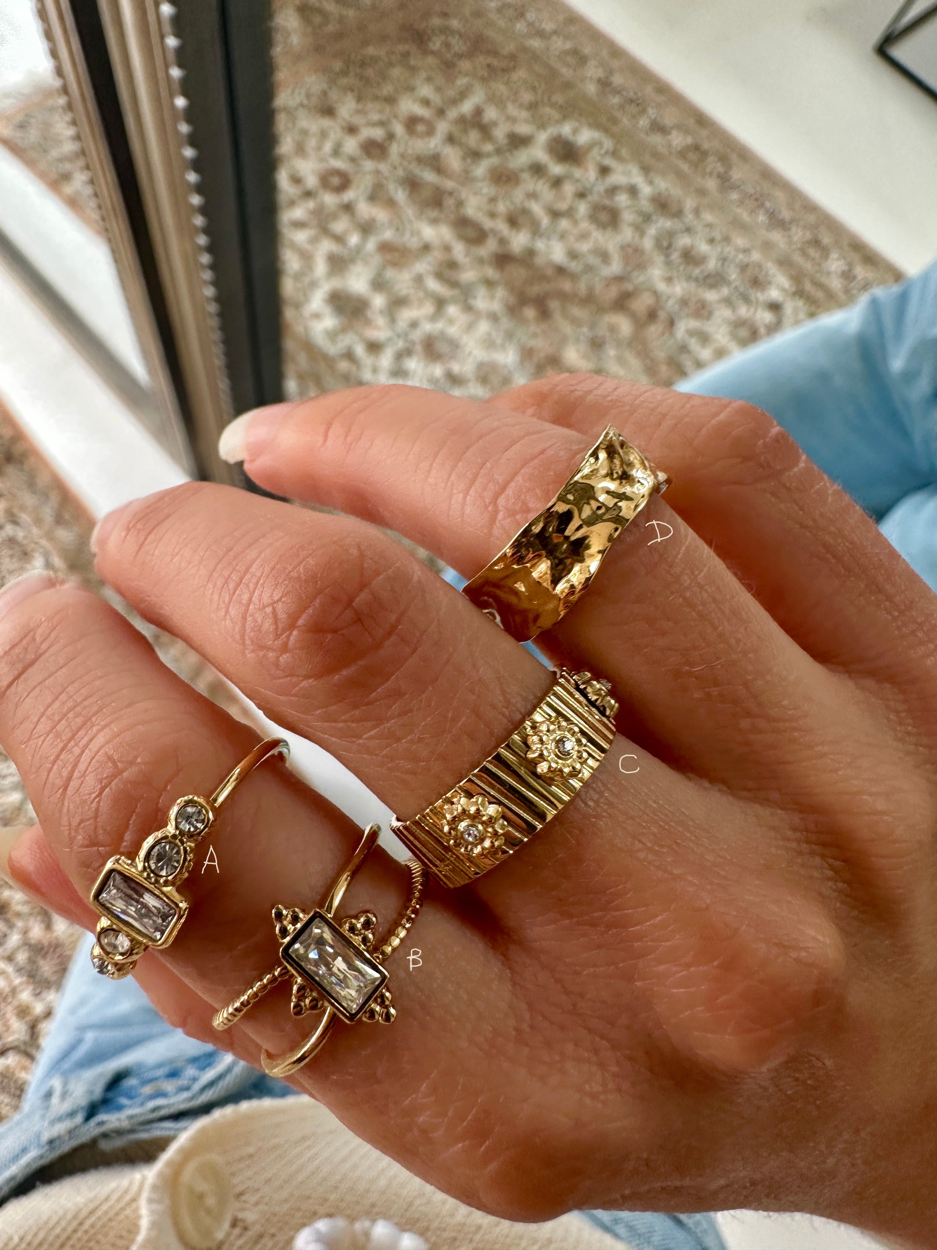 BAGUE EN ACIER INOXYDABLE